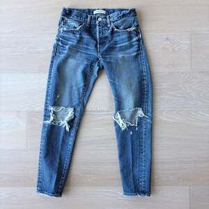 Moussy Vintage Latrobe Distressed Tapered Jeans sz 25